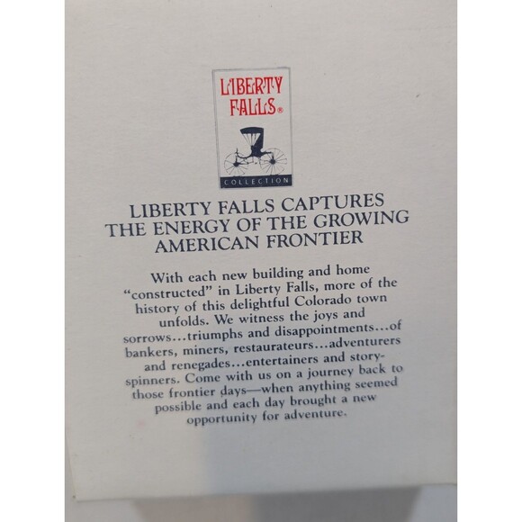 Liberty Falls Americana Collection AH126 Aunt Alice's Quilt Shop 1997 Plus Bonus - Picture 3 of 6